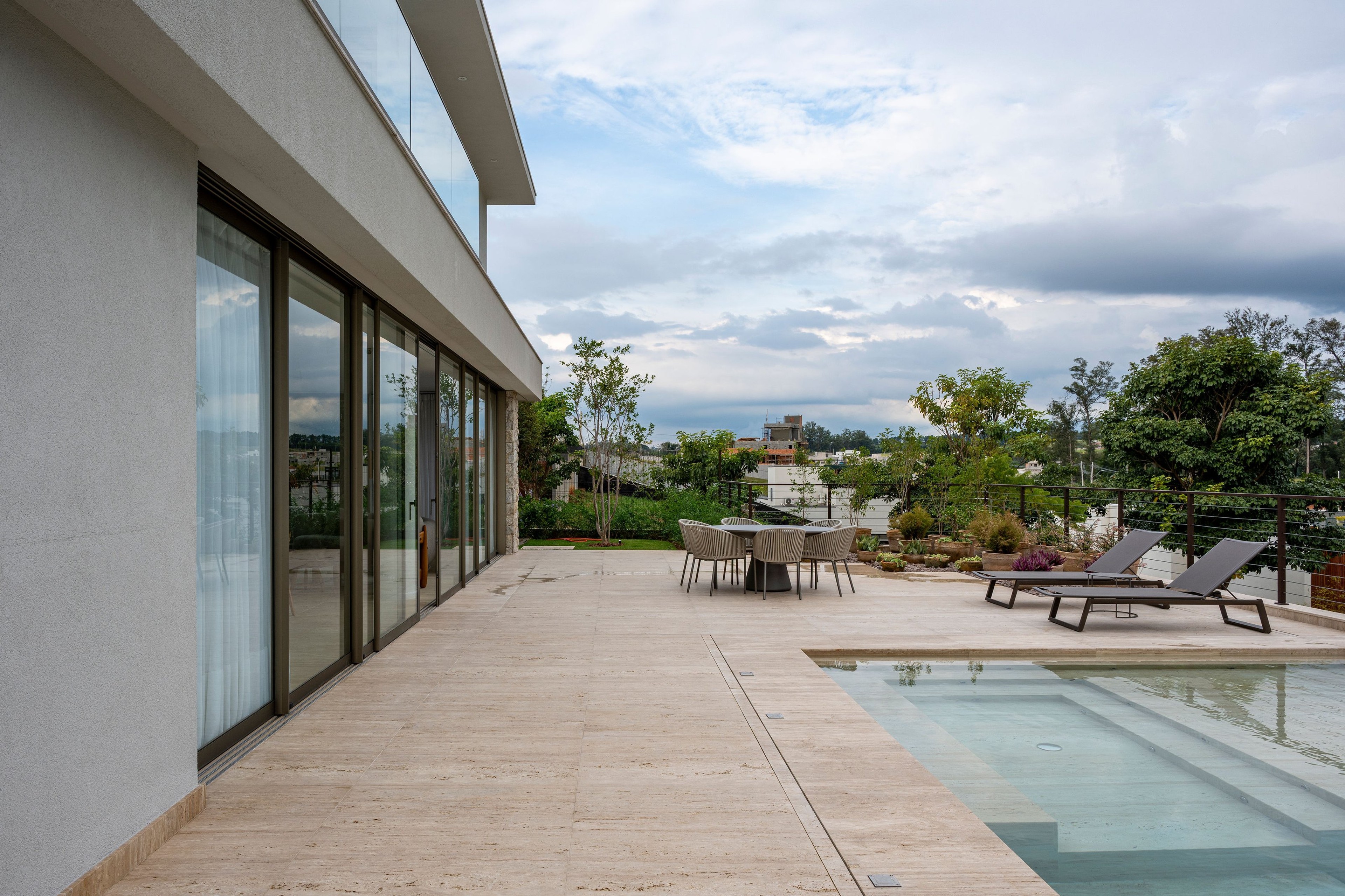 Residência MOR — Deck e piscina