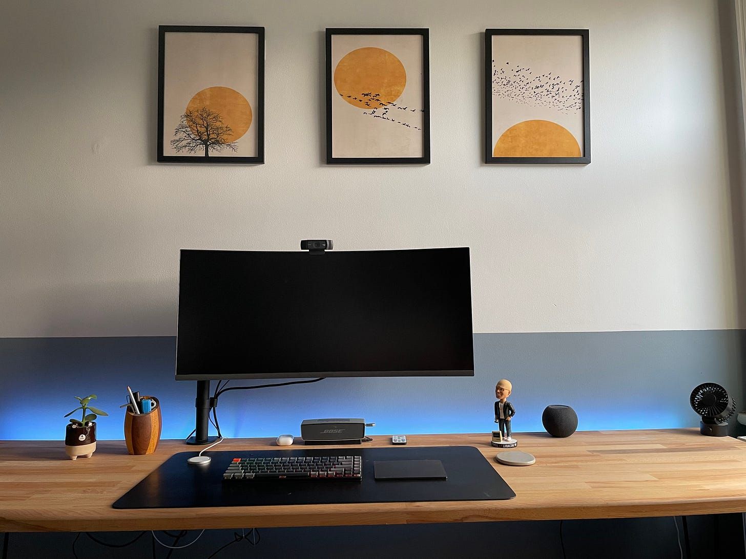 James Brooks's workspace