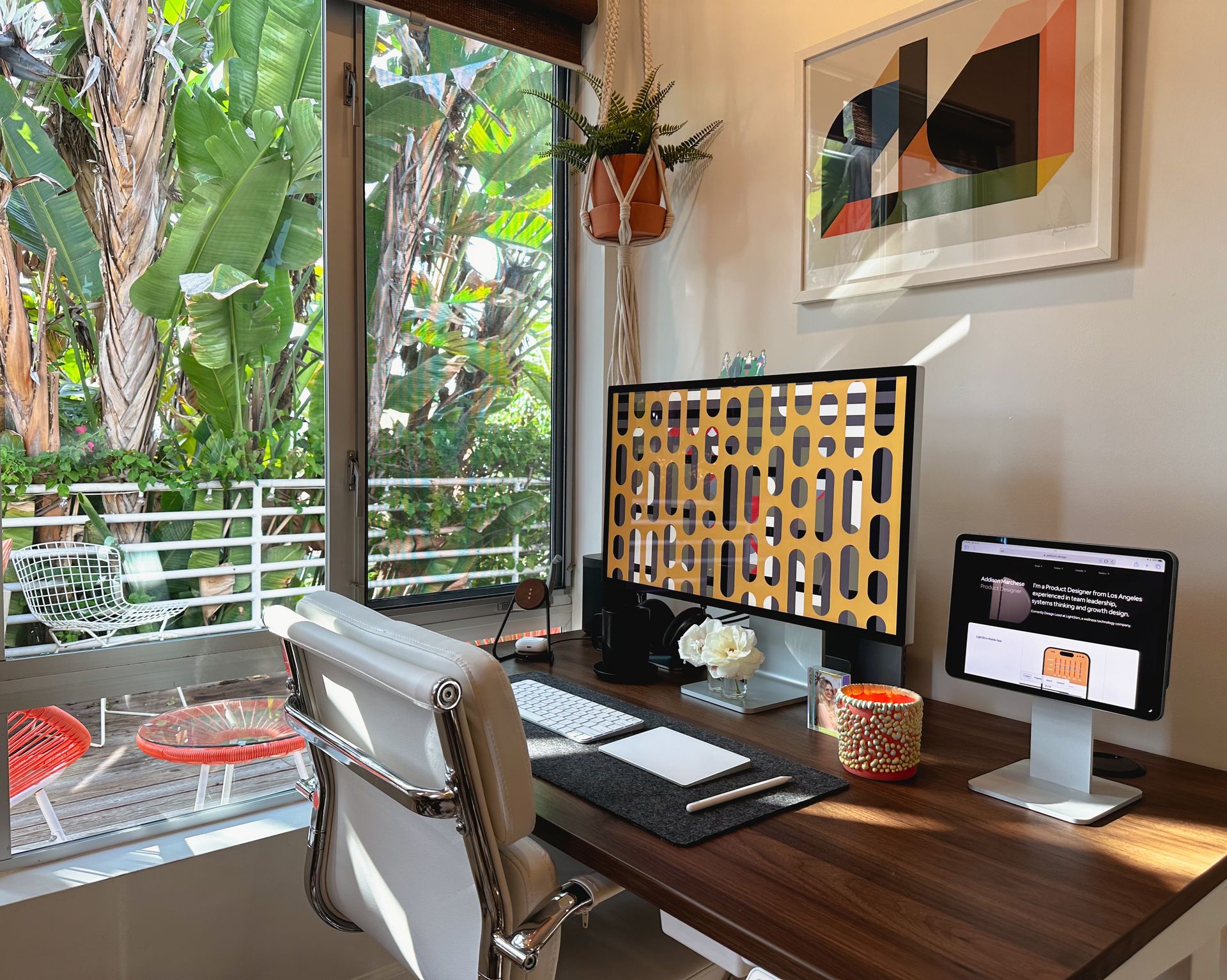 Addison James's workspace