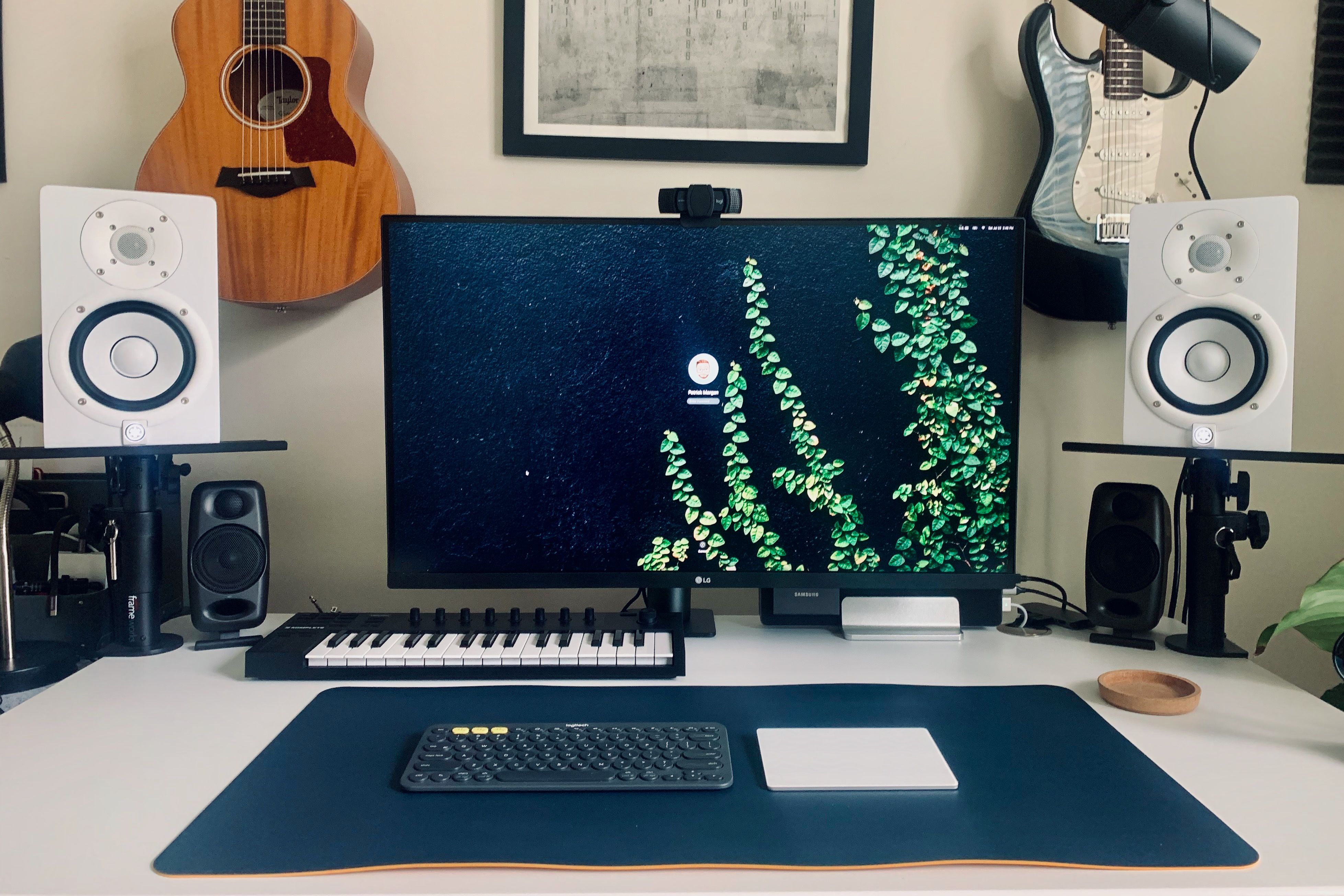 Patrick Morgan's workspace