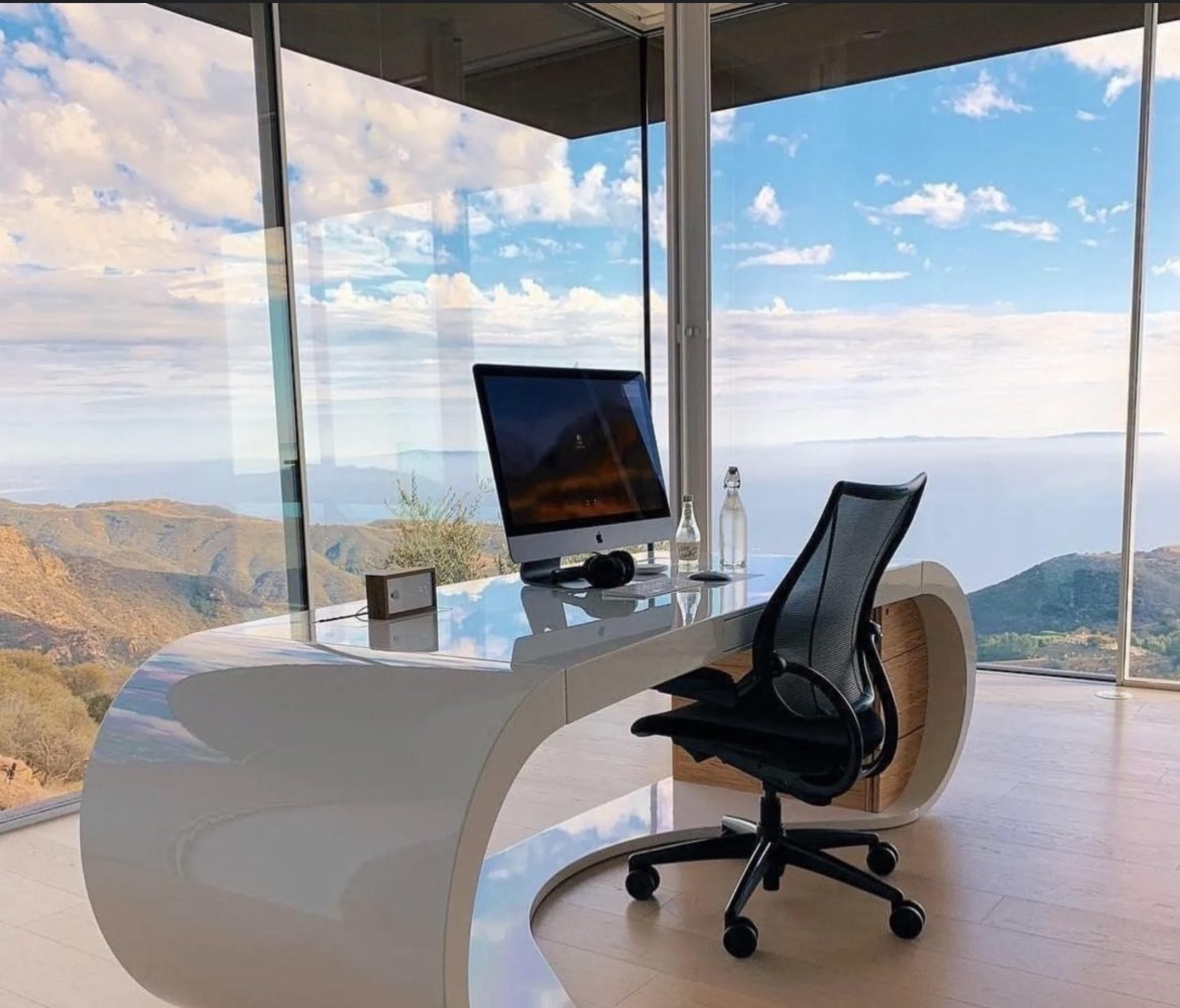 David Heinemeier Hansson's workspace