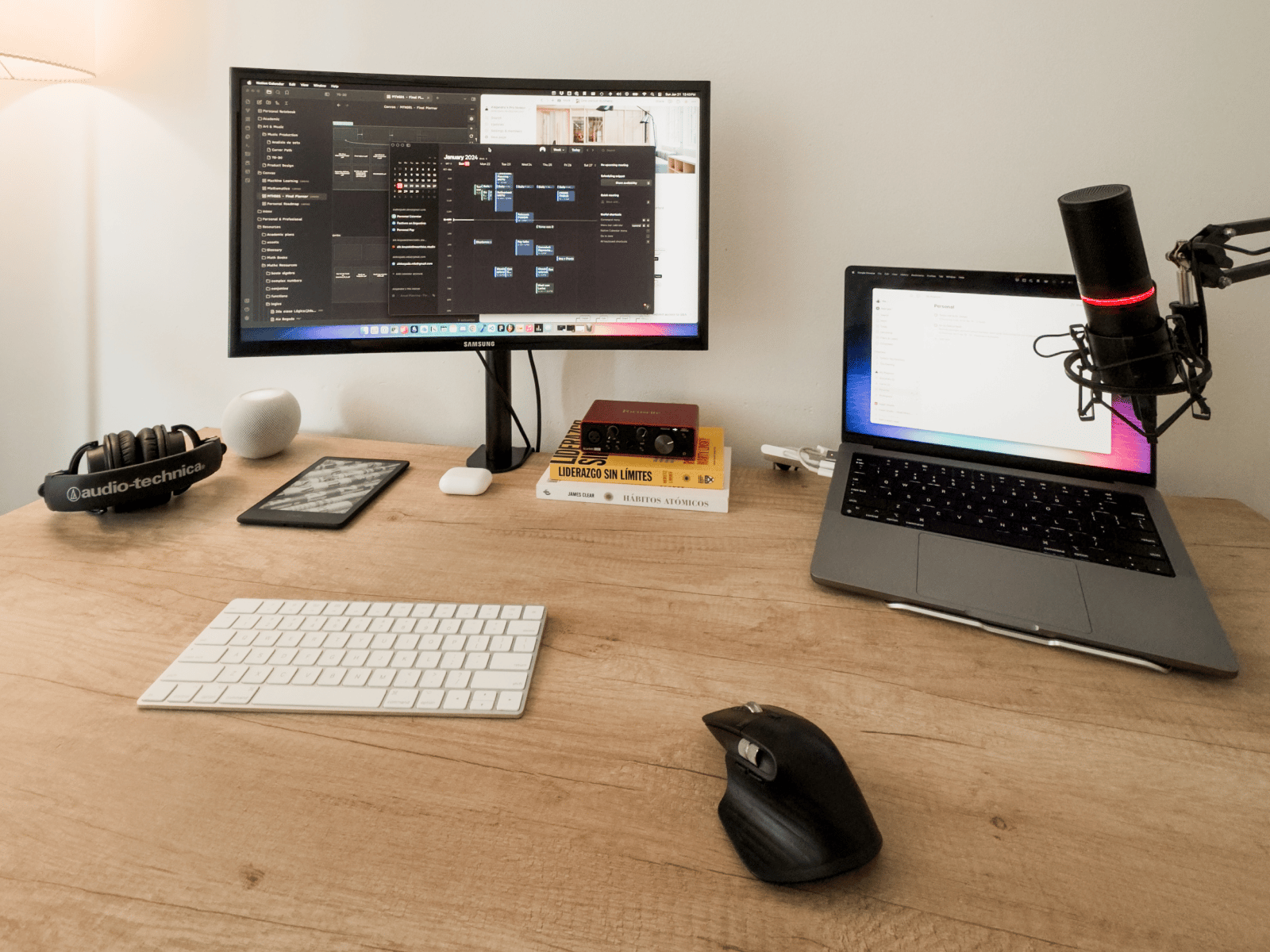 Ale Bogado's workspace