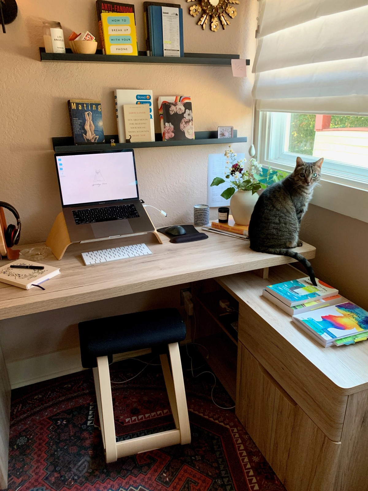 Leslie Stephens's workspace — photo 2