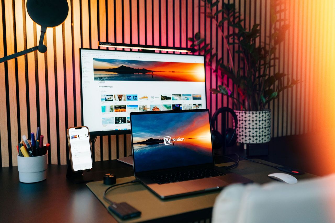 Karlie Place’s workspace