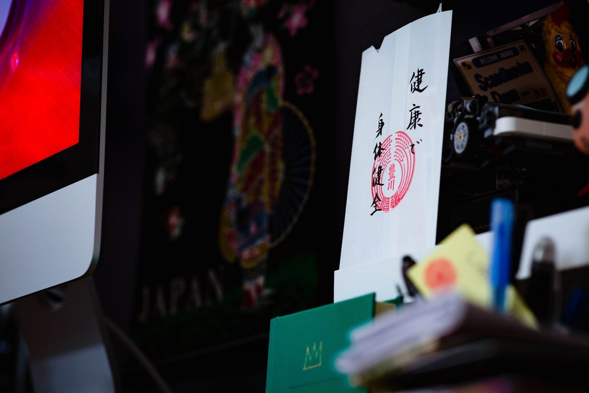 Paulo Shishido's workspace — photo 7