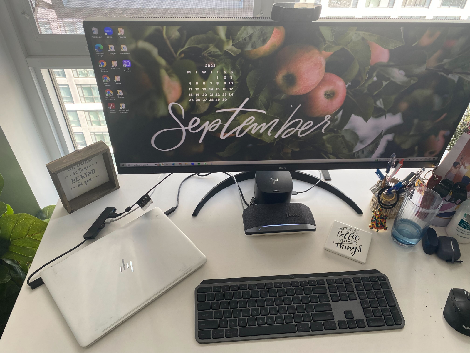 sentimental keychains in Rhea Mathew's setup