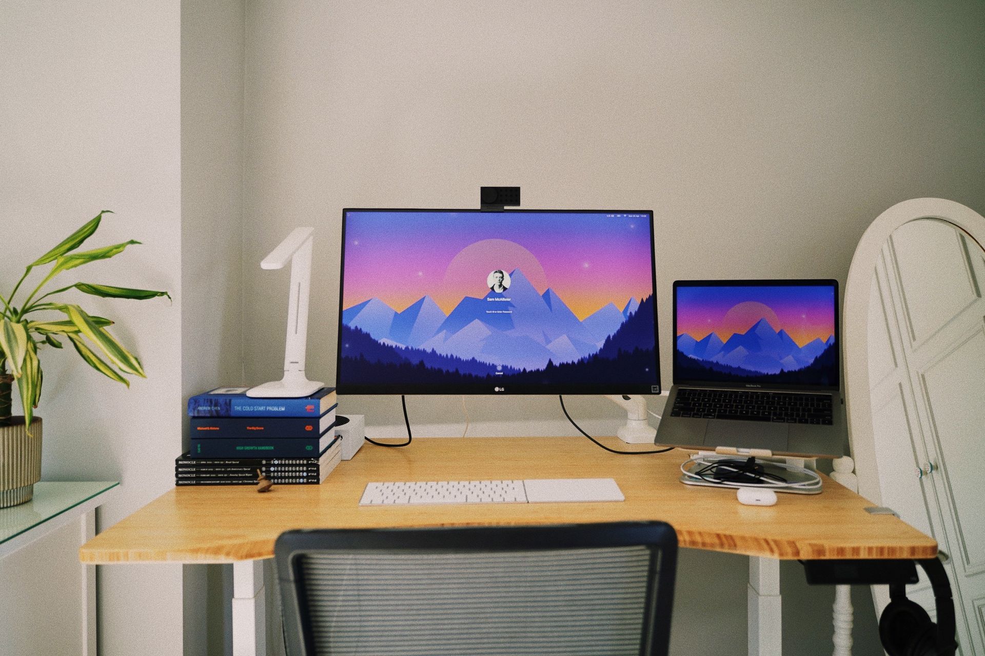 Sam McAllister's workspace