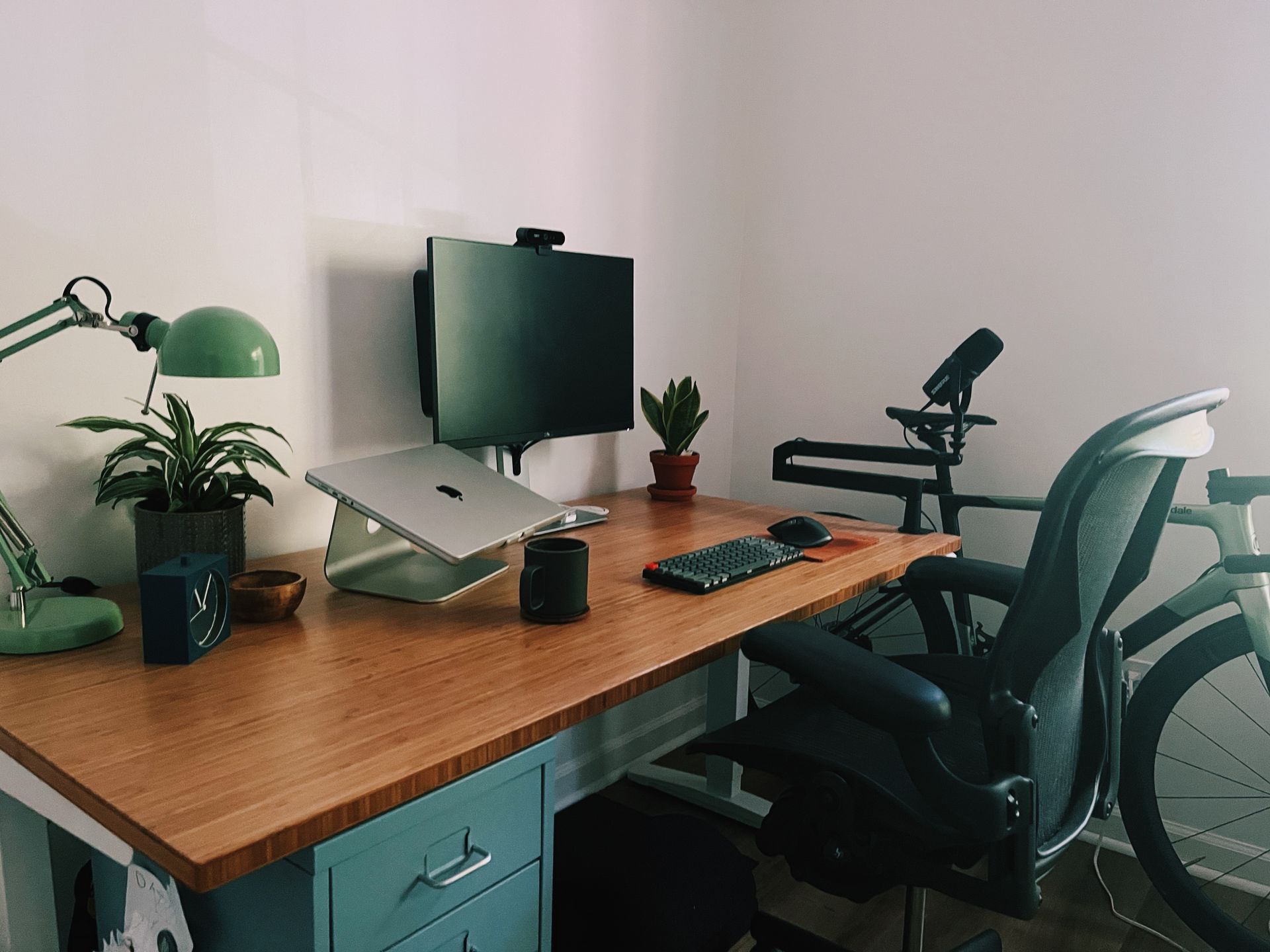 Benten Woodring's workspace