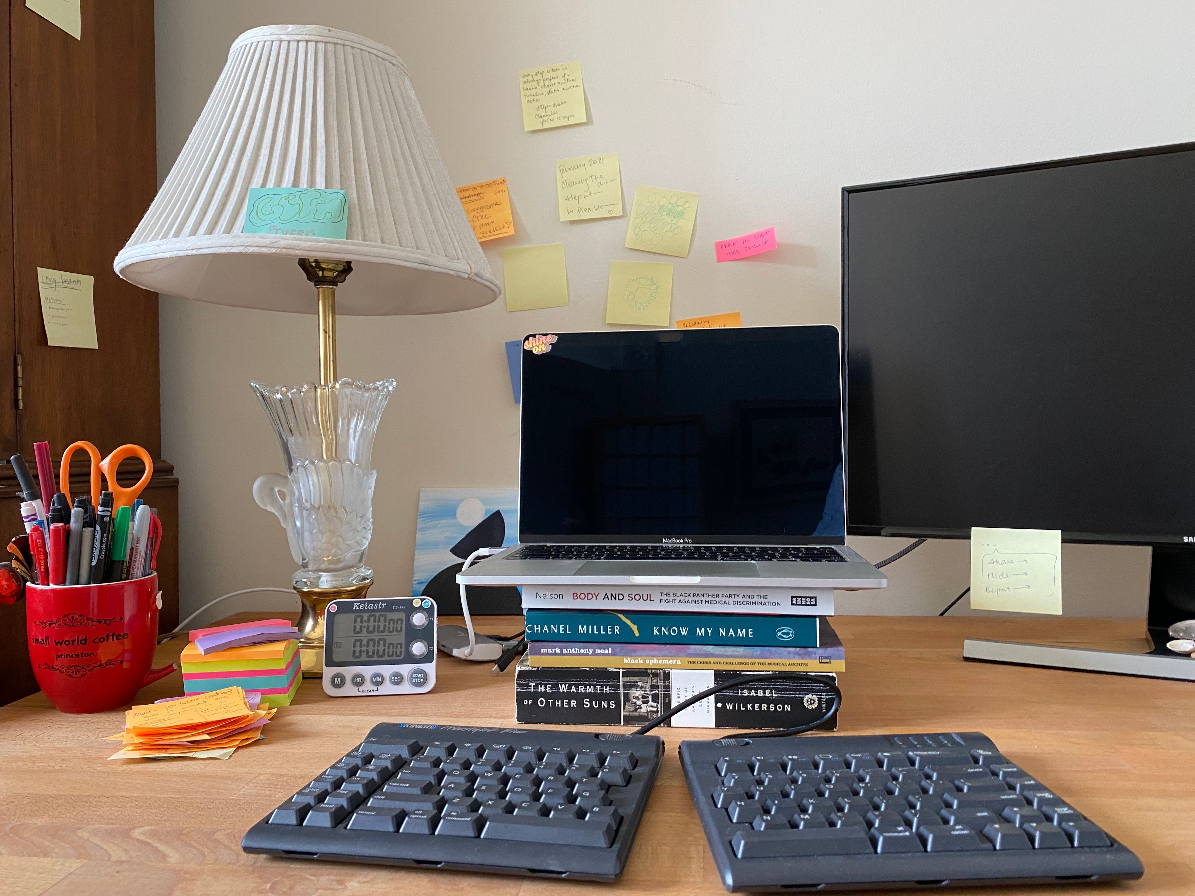 Tessa Brown's workspace