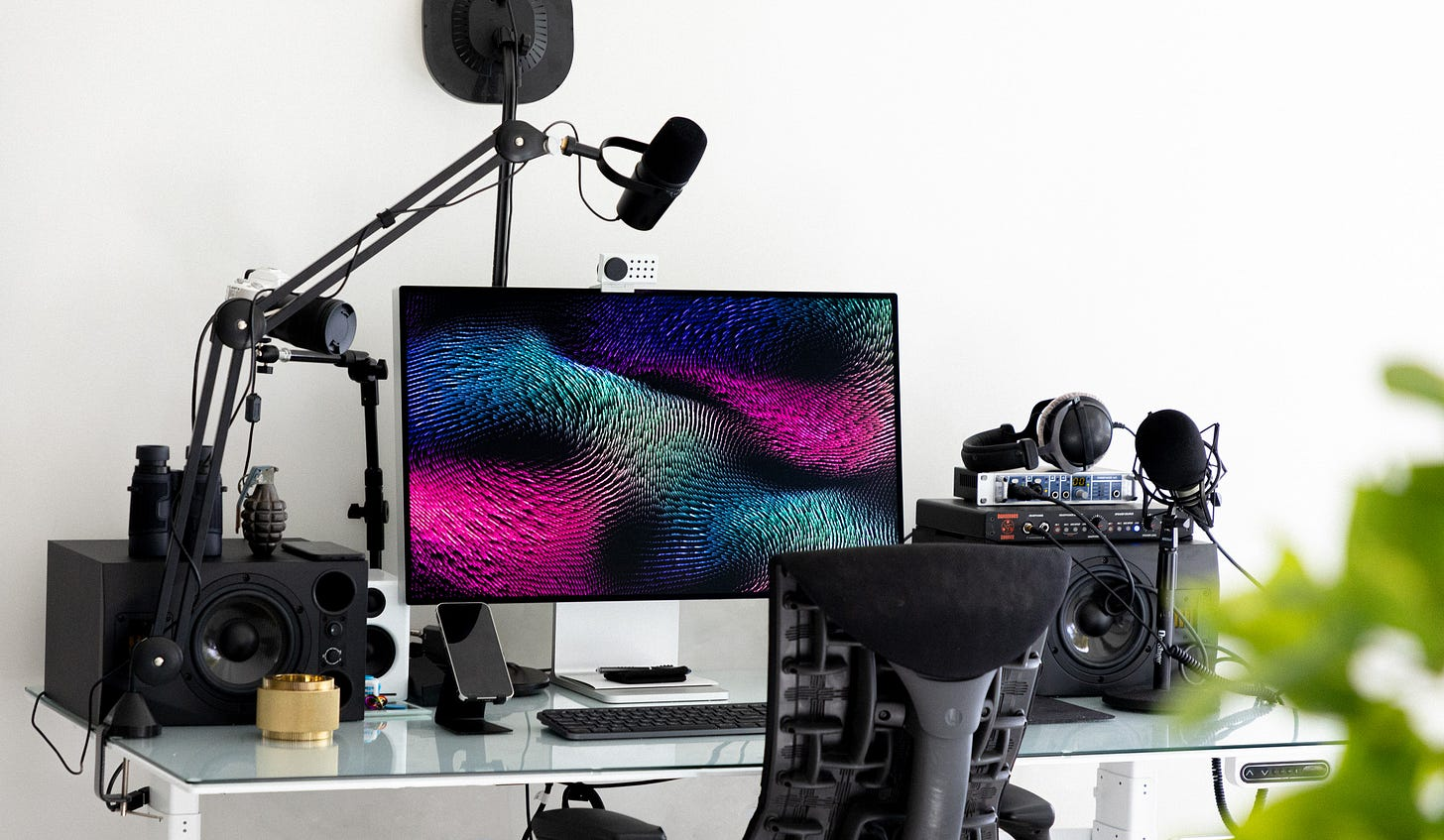 Alex Cornell's workspace