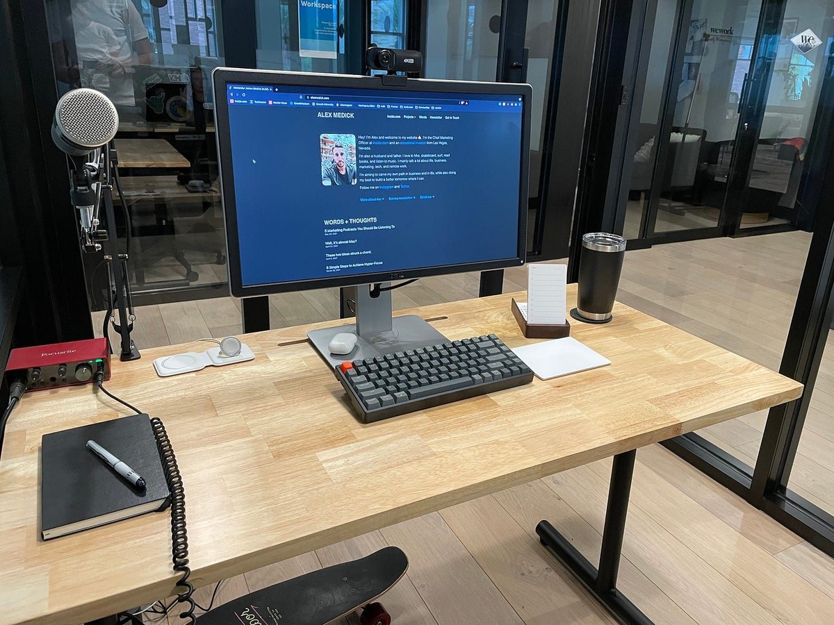 Alex Medick's workspace