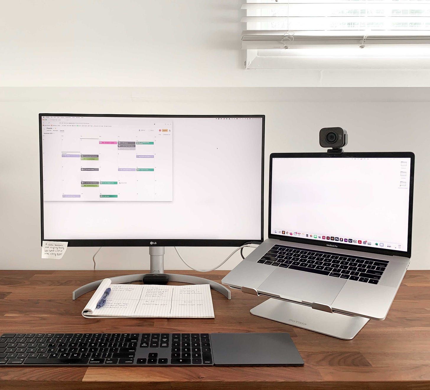 Grace Walker's workspace
