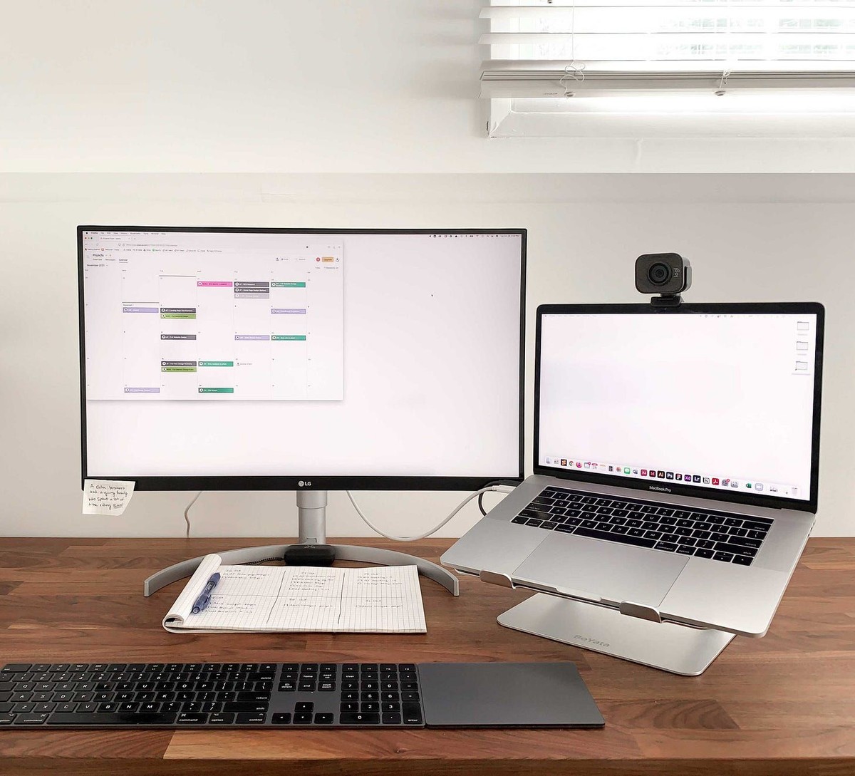 Grace Walker's workspace