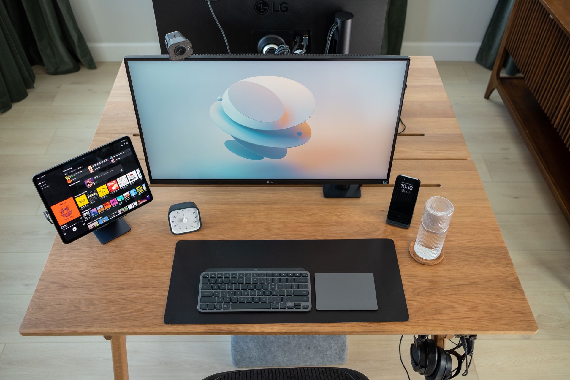 Robert Bye's workspace