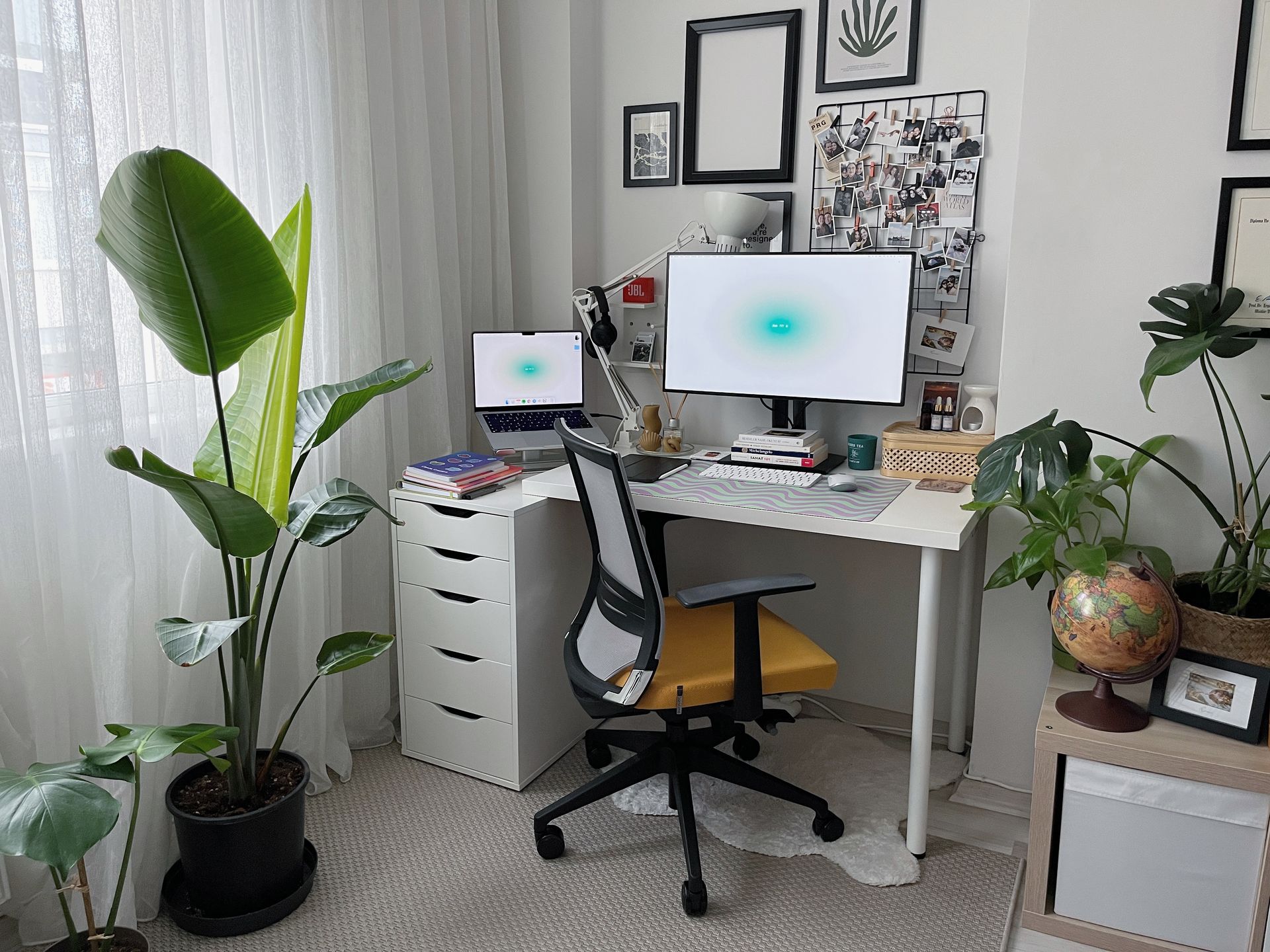 Mine Canan Göldaf's workspace