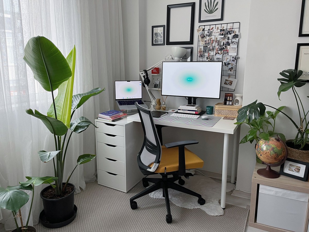 Mine Canan Göldaf's workspace