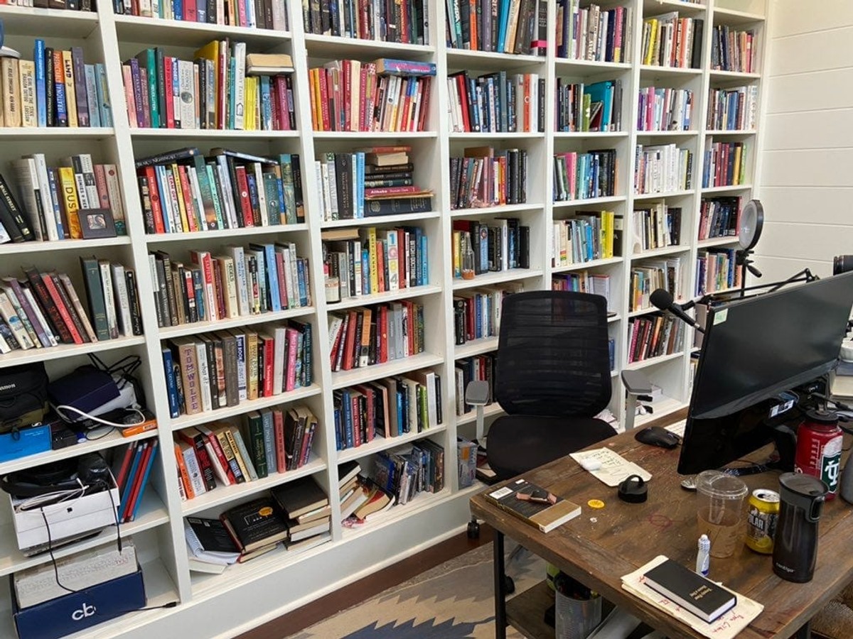 Alex Wilhelm's workspace — photo 2