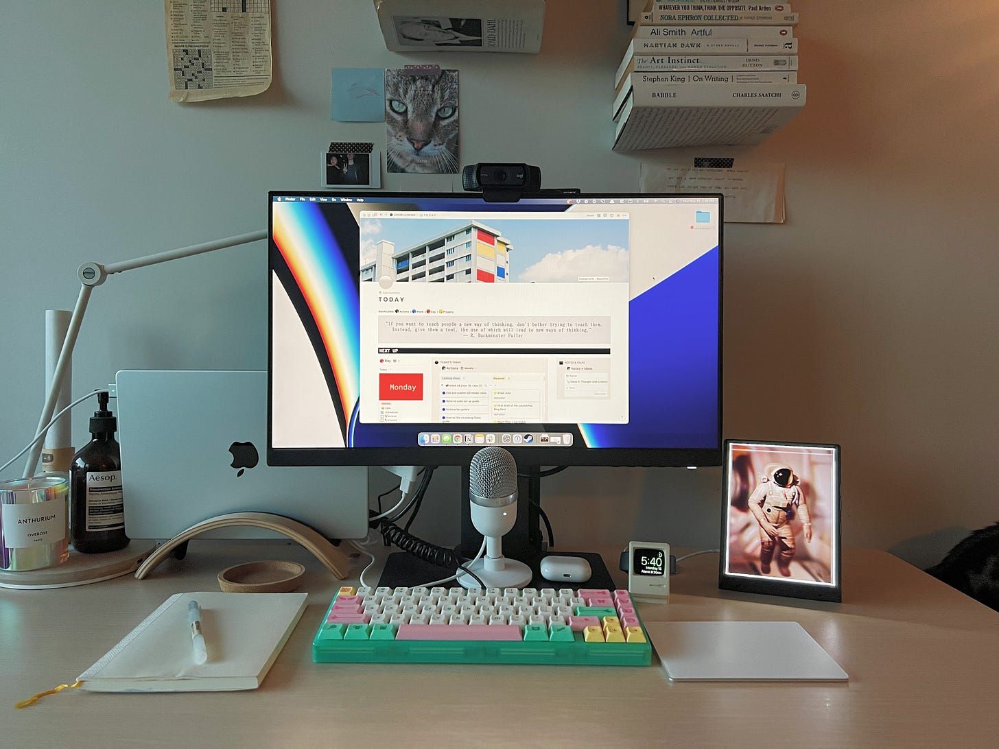 Nikki Chan's workspace