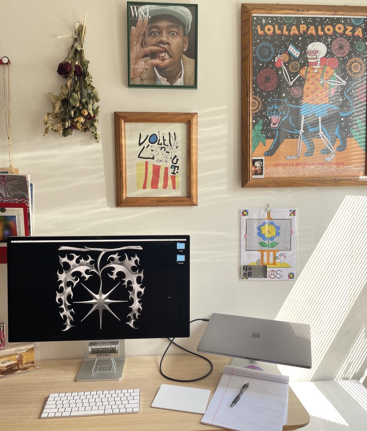Kristen Cabrera's workspace