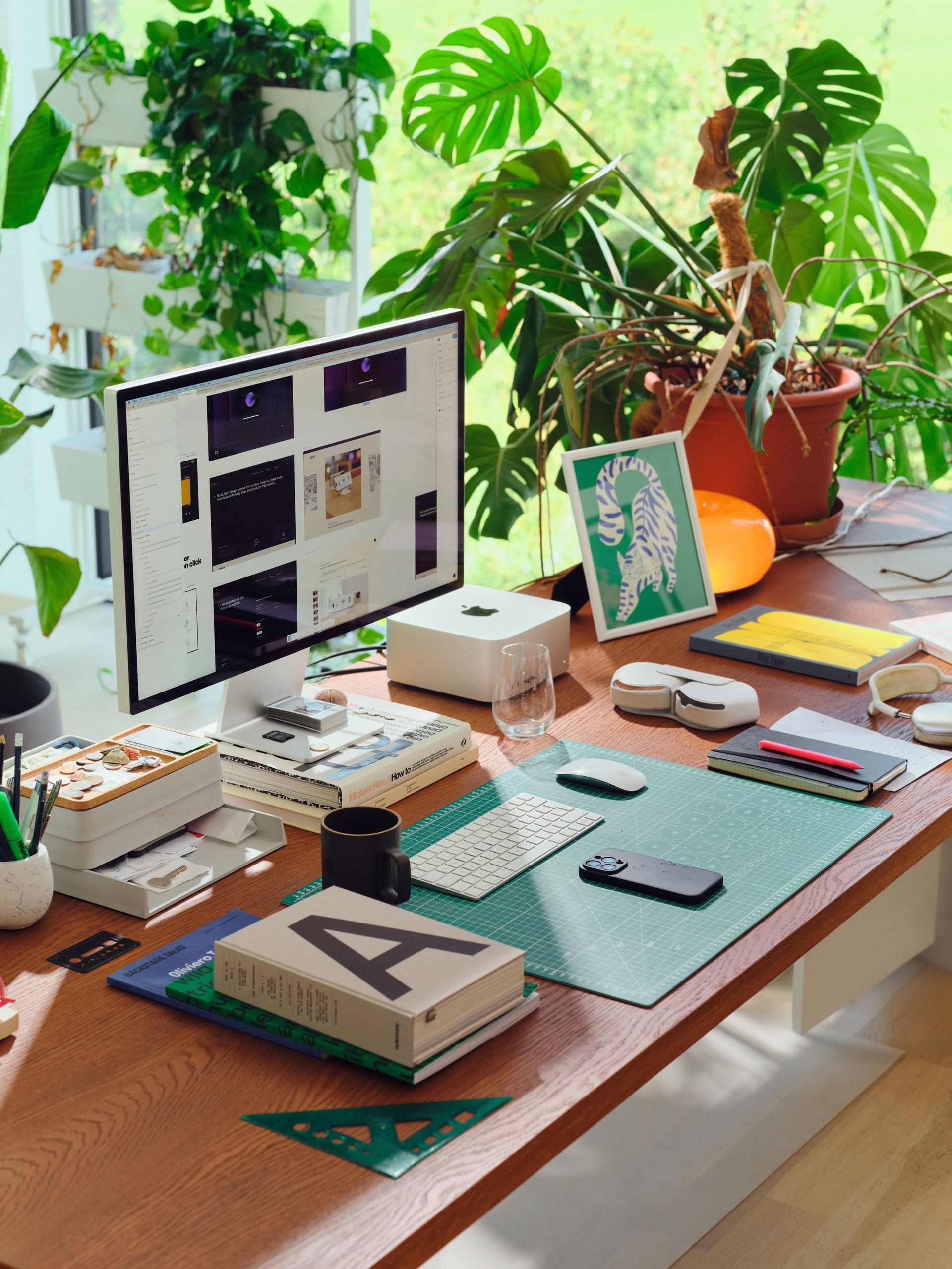Luboš Volkov's workspace