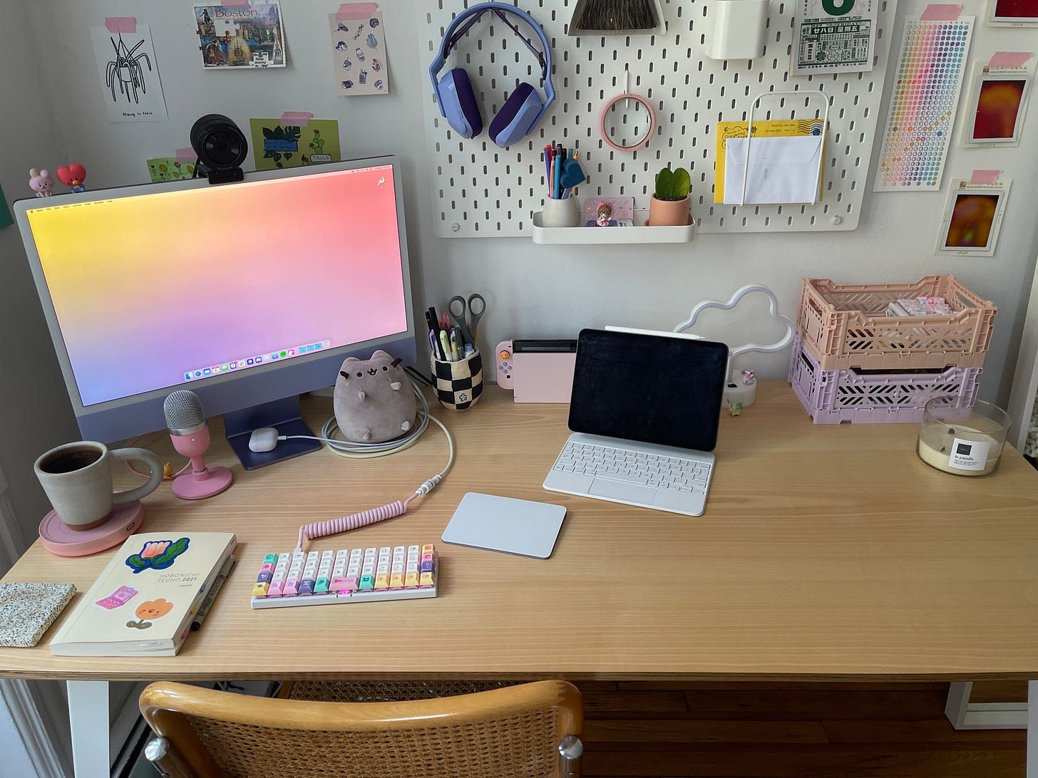 Jillian Meehan's workspace