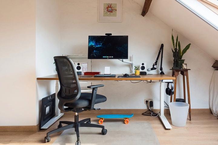Arthur Lambillotte’s workspace