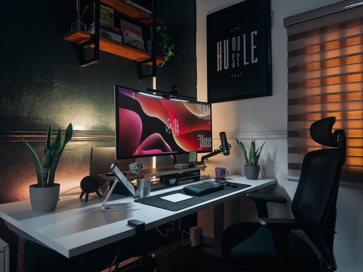 Stephen Okonkwo's workspace