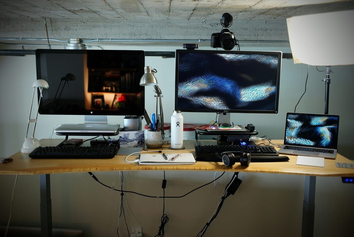 Dan Pupius's workspace — photo 2