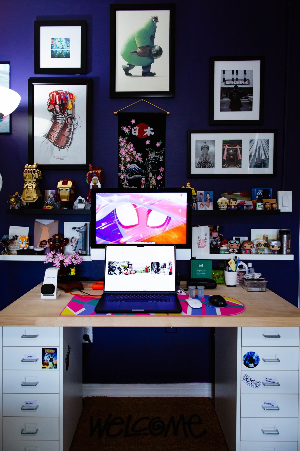 Paulo Shishido's workspace