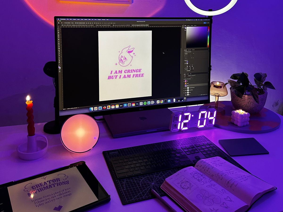 Nadia Sotnikova's workspace