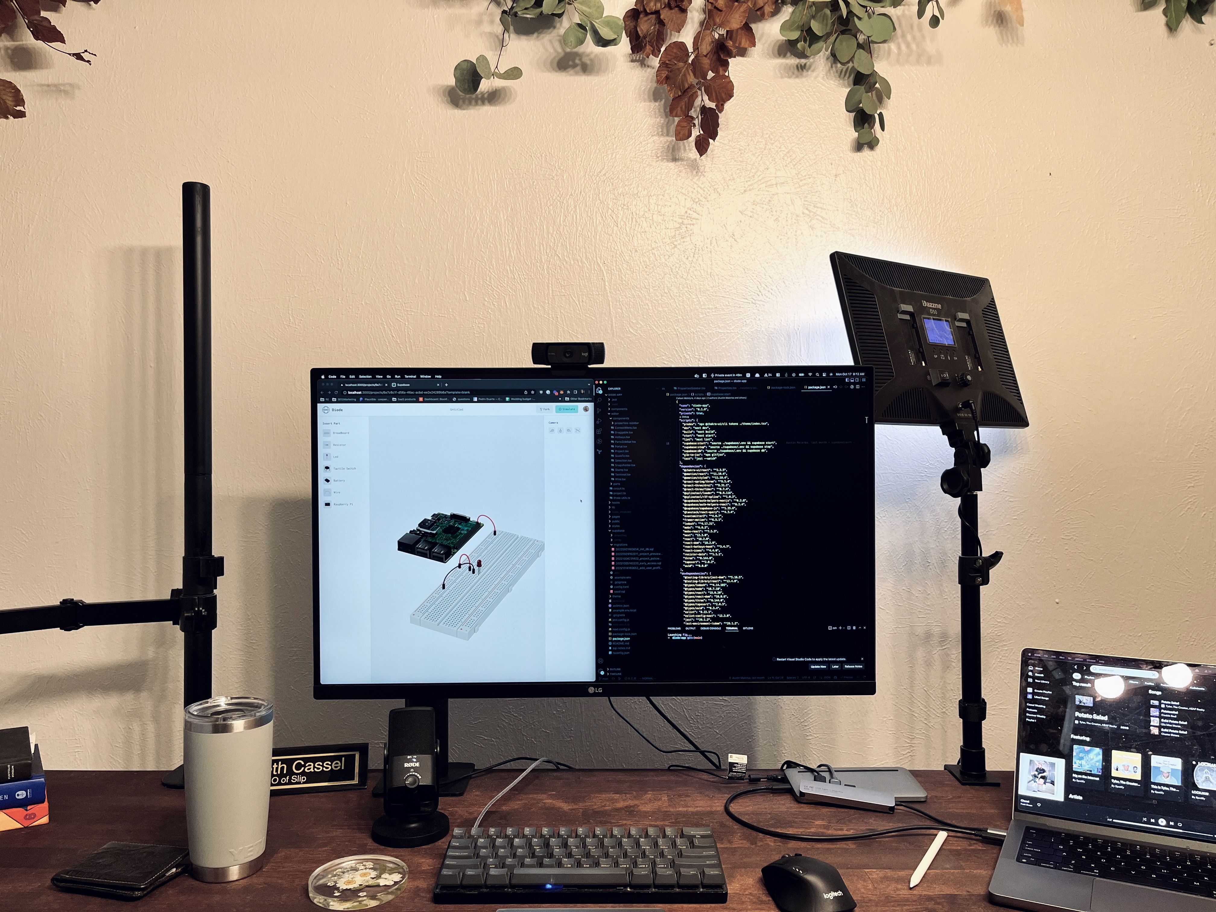 Kenneth Cassel's workspace