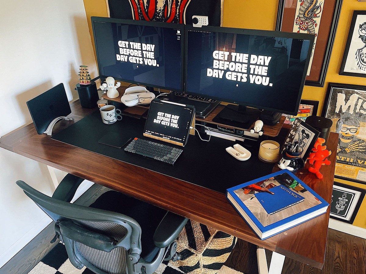 Brandon Herbel's workspace — photo 2
