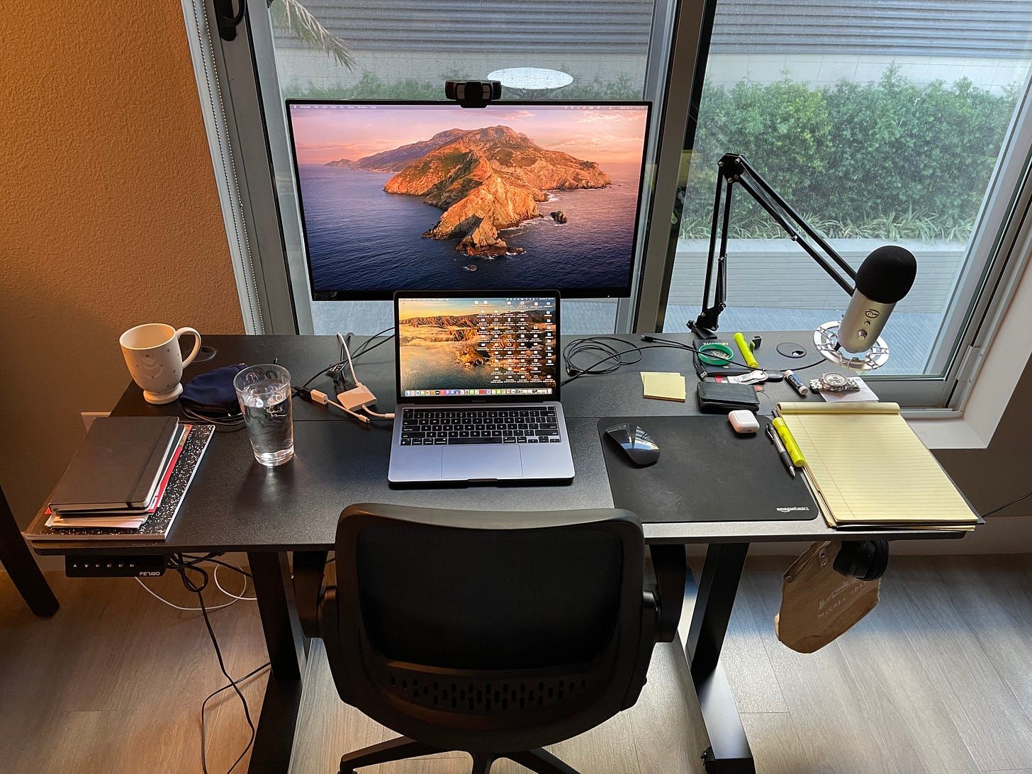 Justin Gordon's workspace