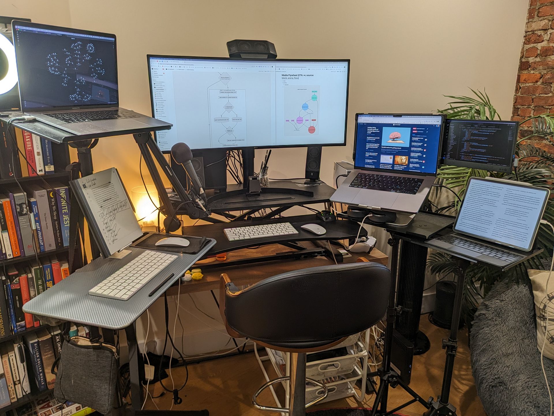 Channing Allen's workspace