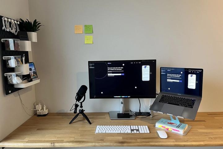 Nick Smet’s workspace