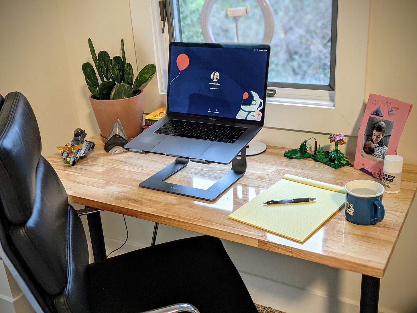 Amanda Greenberg's workspace