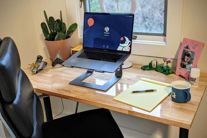 Amanda Greenberg’s workspace