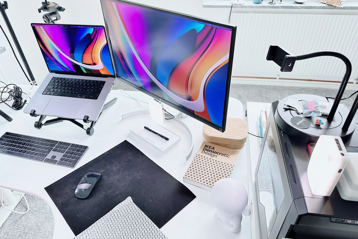 Linus Ekenstam’s workspace