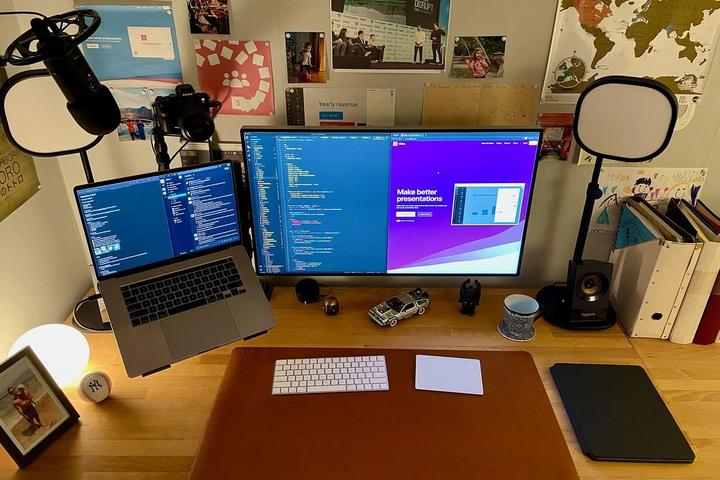 Hakim El Hattab’s workspace