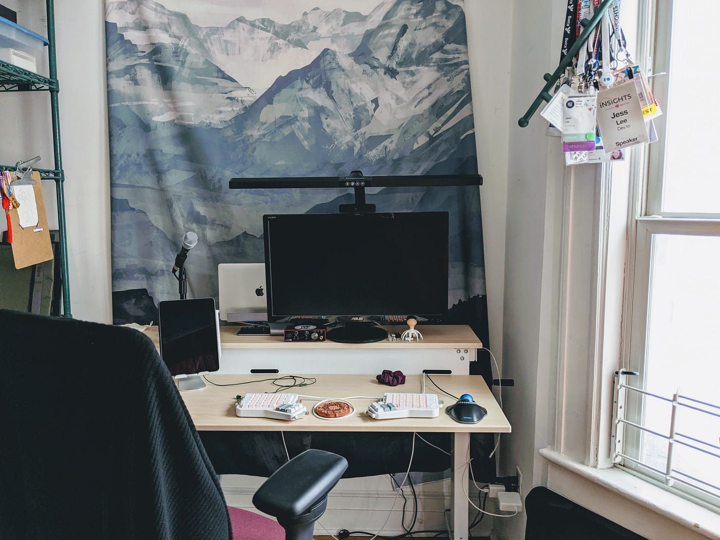 Jess Lee's workspace
