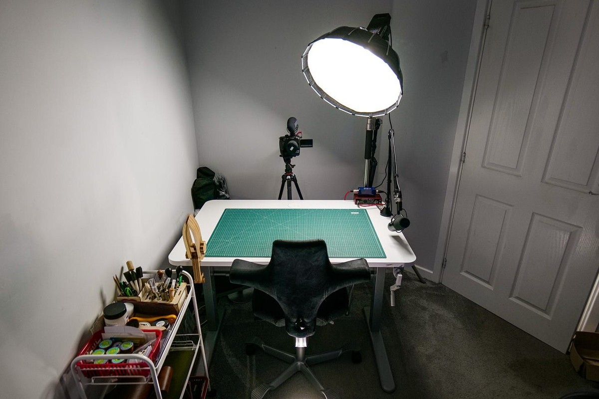 James McKinven's workspace — photo 2