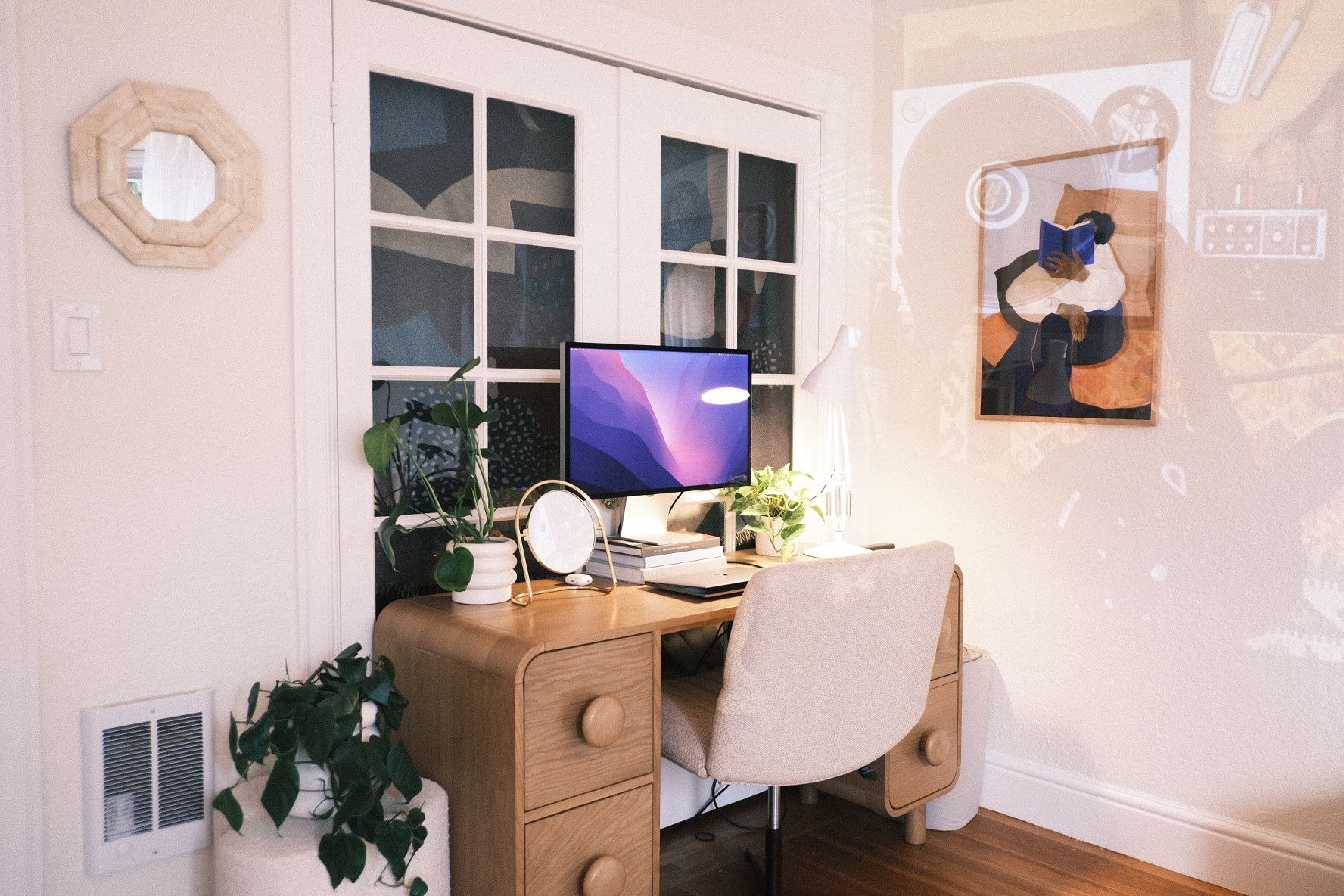 Patricia Mou's workspace
