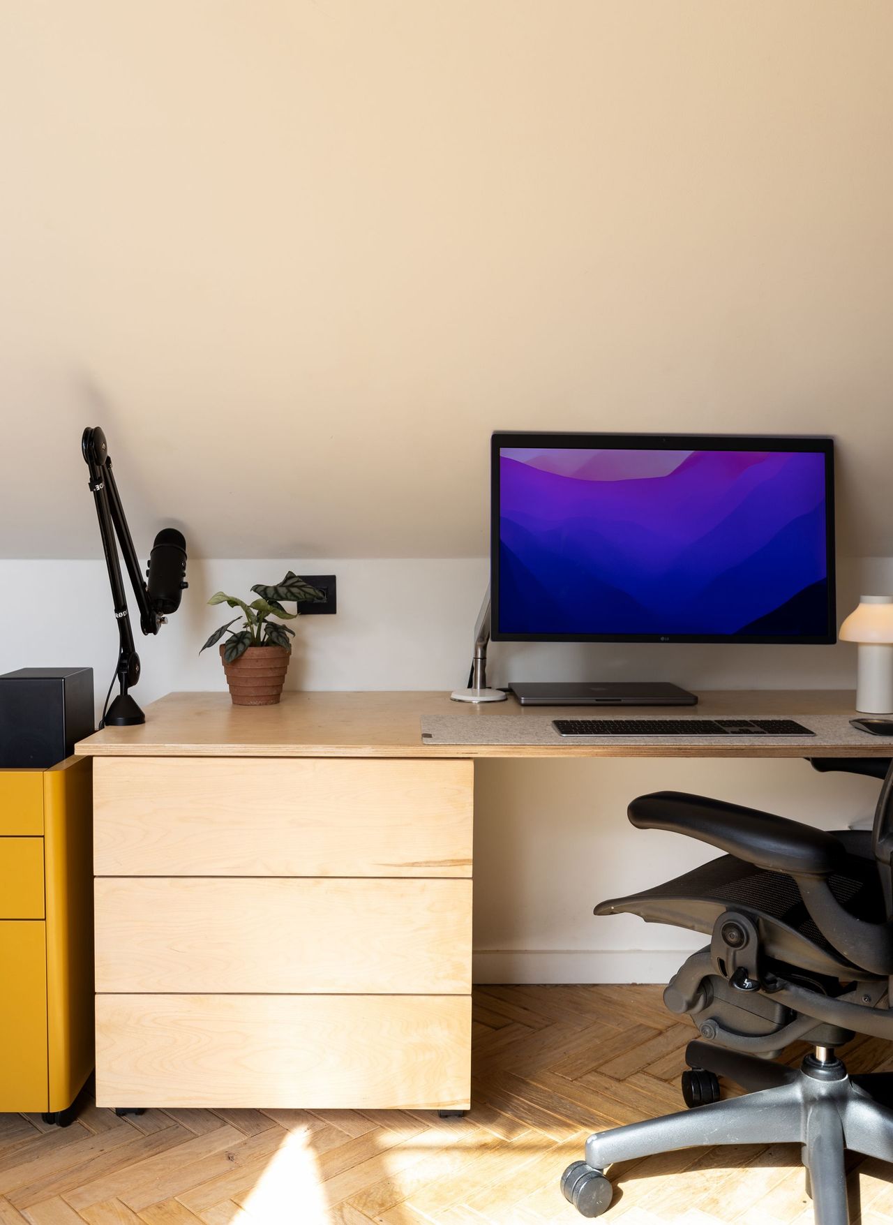 Philip Joyce’s workspace