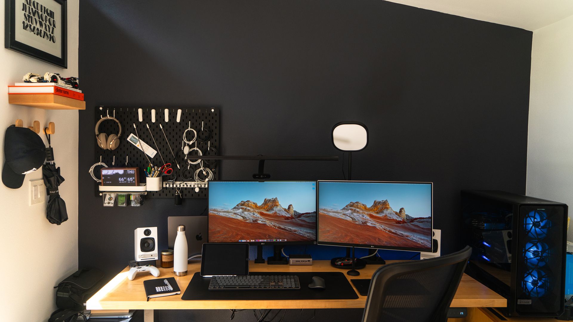 Japeth Crawford's workspace
