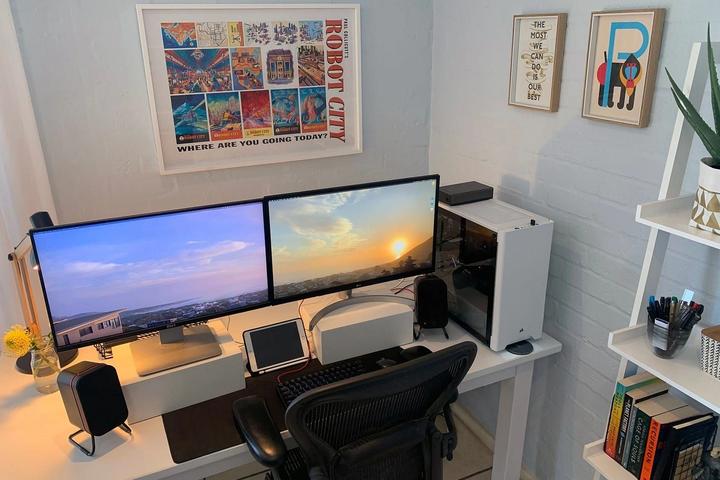 Pierre Nel’s workspace