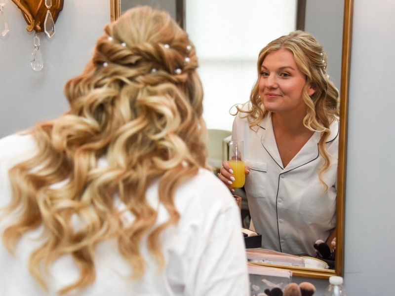 "Day of"  Bridal Hair Styling