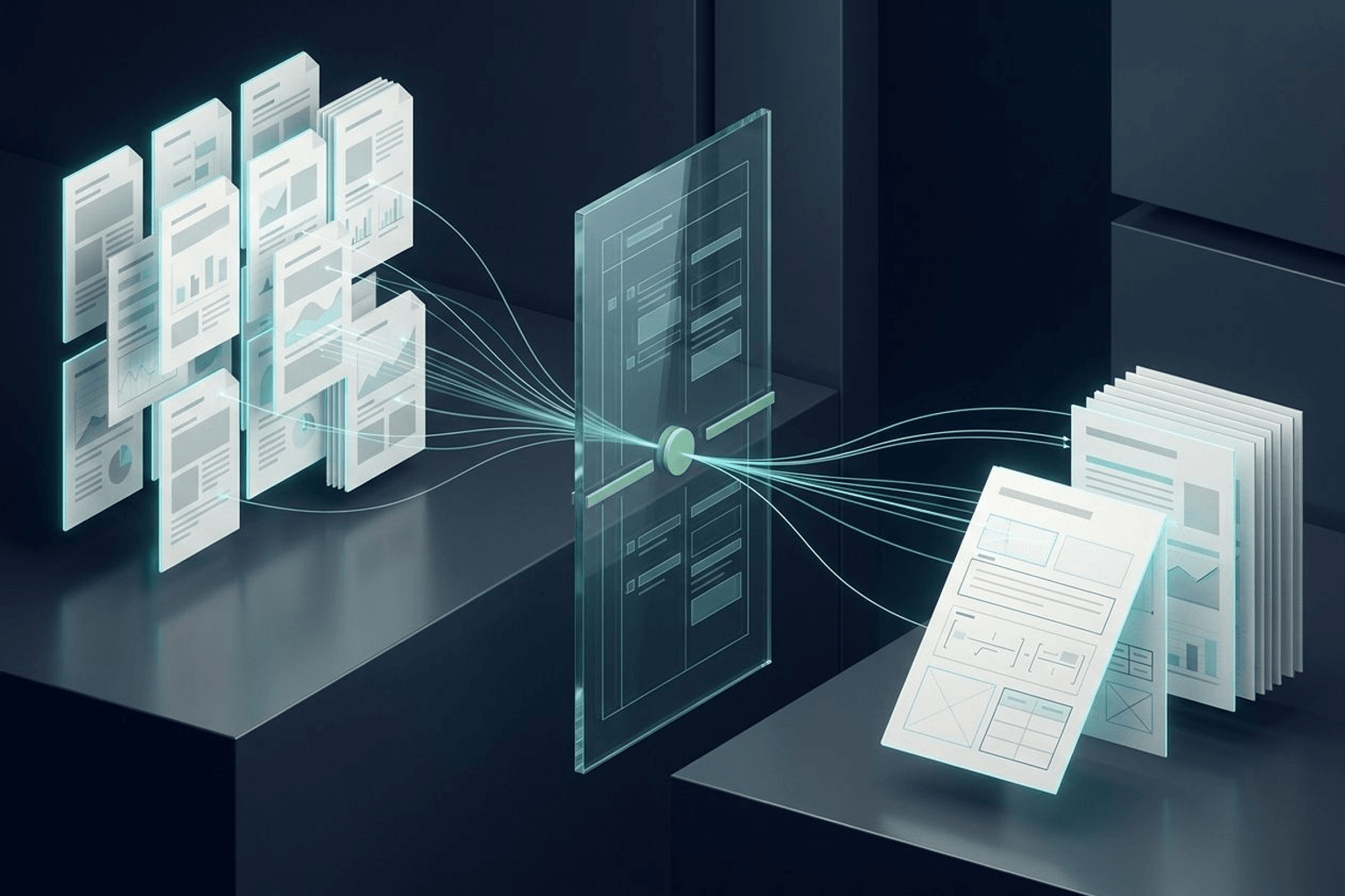 Data room diligence findings connected directly to financial model assumptions in Resiliq