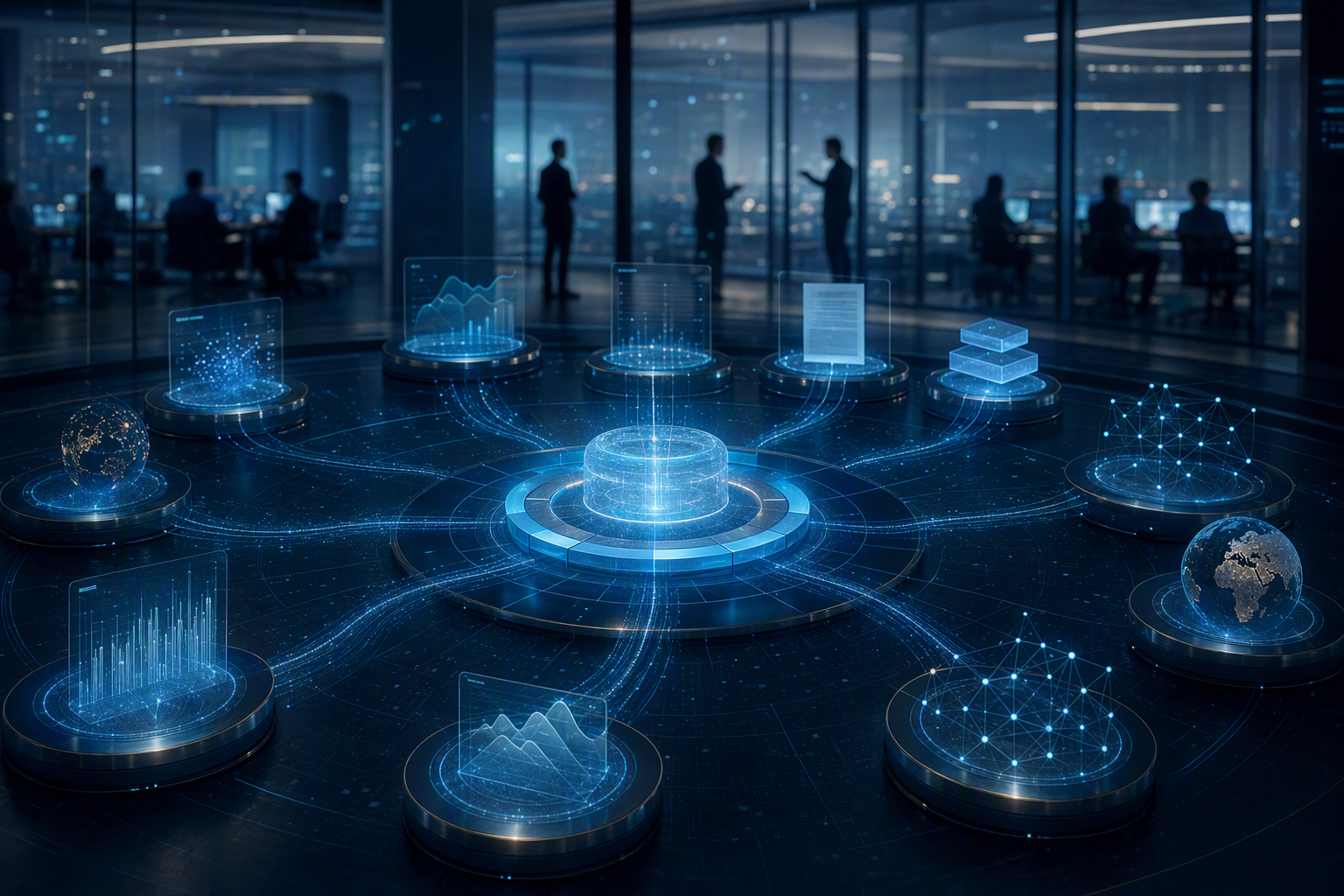 Resiliq AI Agents coordinating autonomous company research, due diligence, and financial modeling