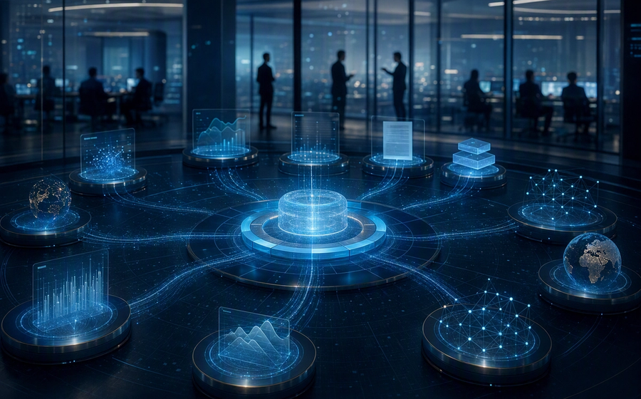 Resiliq AI Agents coordinating autonomous company research, due diligence, and financial modeling