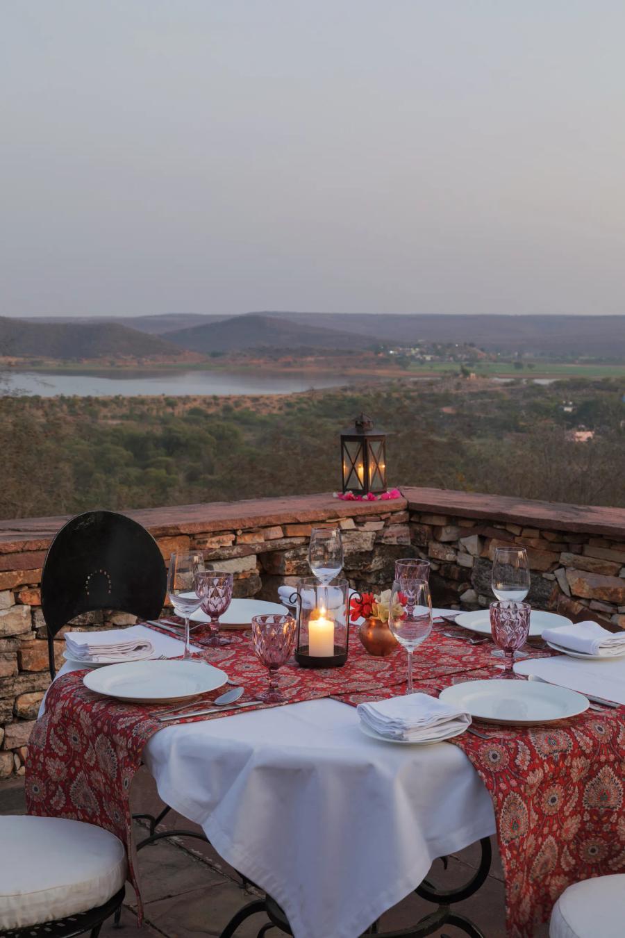 Dinner Above the Ramparts
